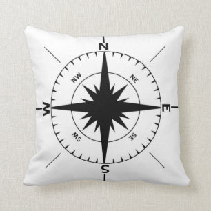 Nautic Compass Pillow Kissen