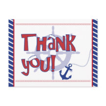 Nautic Dankeschön Postkarten
