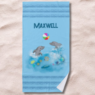 Nautic Dolphin Summer Fun Volleyball Boys Strandtuch