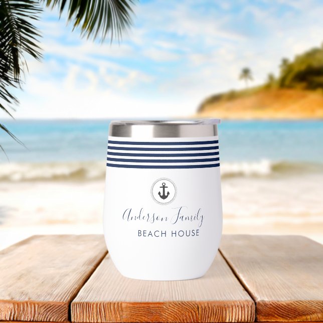 Nautic Handgeschriebenes Family Beach House (Strand)