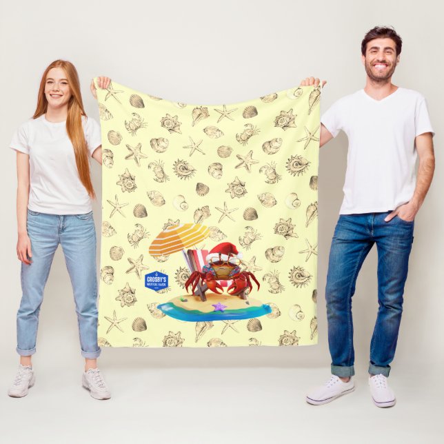 Nautic Haven Wildlife Fleece Blanket (Beispiel)