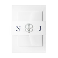 Nautic Heart Rope Anchor Coastal Wedding