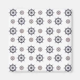 Nautic Helms Ocean Sailing Beach Magnet