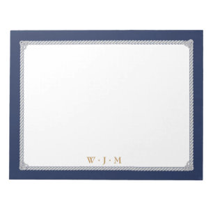 Nautic Knot elegantes Notizblock