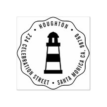 Nautic Lighthouse Round Family Rücksendeadresse