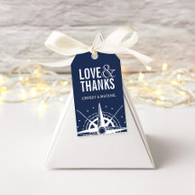 Nautic Modern Gastgeschenk Hochzeit Vielen Dank