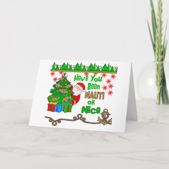 Nautic oder Nizza zu Weihnachten (Vorderseite)