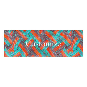 Nautic Rope Mat Thunder_Cove Namenschild
