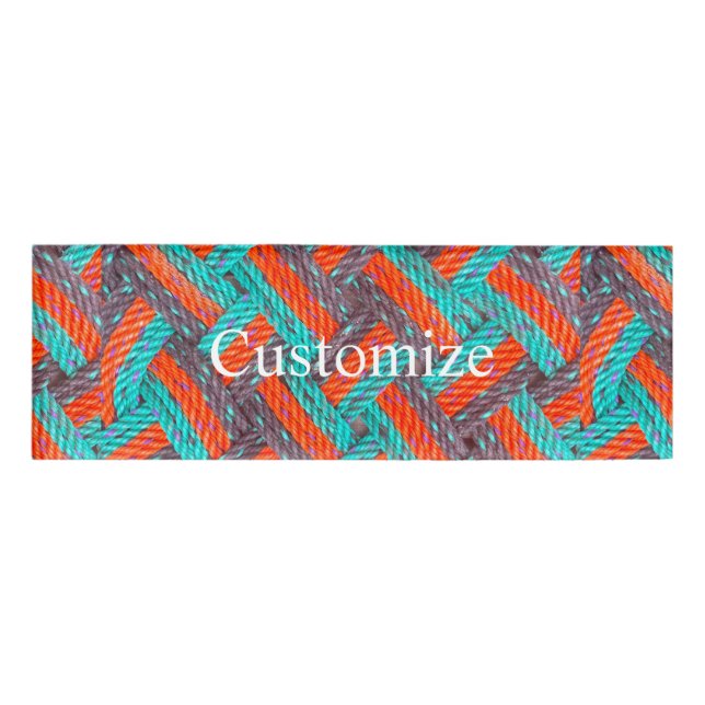 Nautic Rope Mat Thunder_Cove Namenschild (Vorderseite)