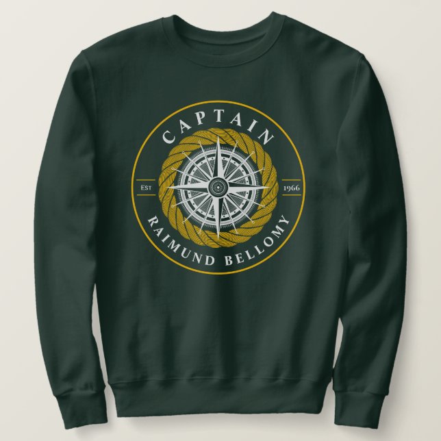 Nautic Sailing Sweatshirt (Design vorne)