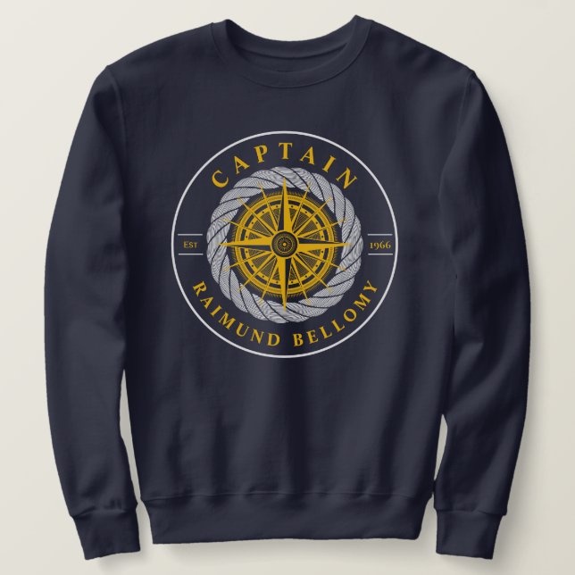 Nautic Sailing Sweatshirt (Design vorne)