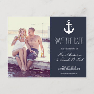 Nautic Save the Date Hochzeit