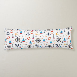Nautic Sea Segelboot Leuchtturm Beete Seitenschläferkissen