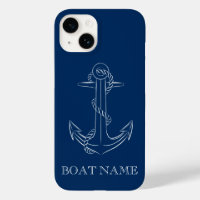 Nautic Spirit Anchor Navy Blue