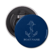 Nautic Spirit Anchor Navy Blue