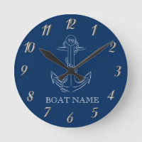 Nautic Spirit Anchor Navy Blue