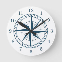 Nautic Star Clock Runde Wanduhr