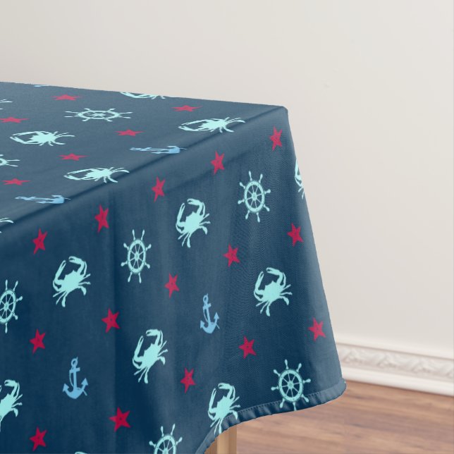 Nautic Star Pattern Tischdecke (Beispiel)