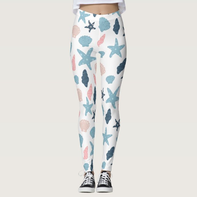 Nautic Starfish Leggings (Vorderseite)