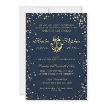 Nautic Starry Sky Wedding