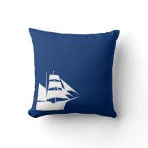 Nautic Theme Sailboat Blue