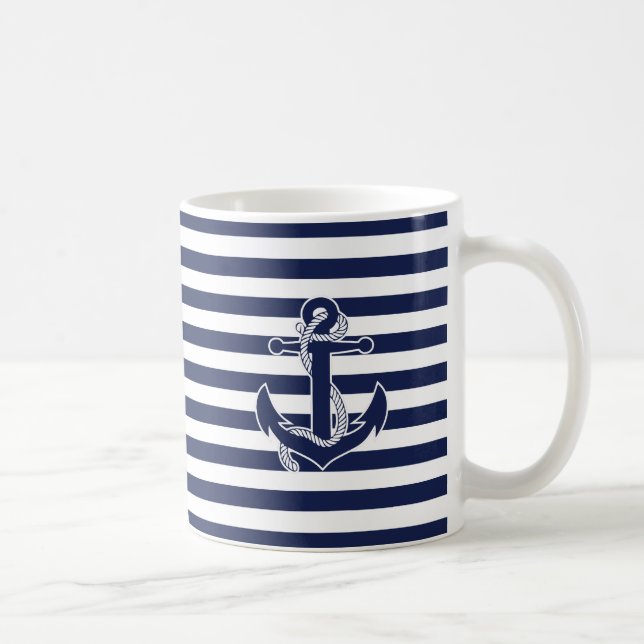Nautic Themed Gifts Classic Tasse Anker (Rechts)