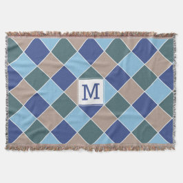 Nautic Tiles Custom Monogram Wire Decke