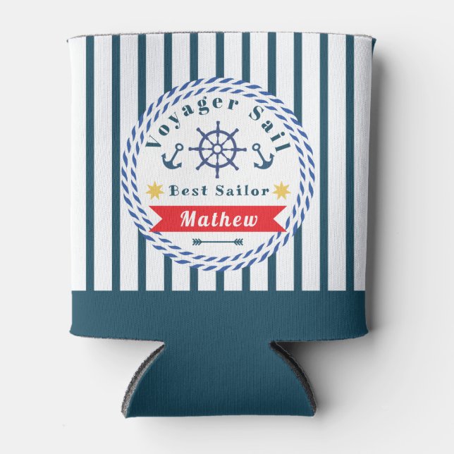 Nautic Voyager Best Sailor White Dosenkühler (Vorderseite)