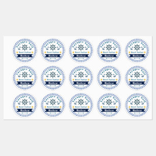 Nautic Voyager Best Sailor White Etiketten