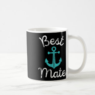 Nautic Wedding Bride Grooms Man & amp; Trauzeugen Kaffeetasse