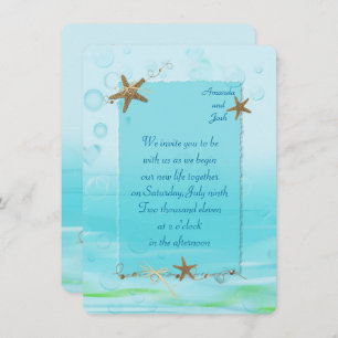 Nautic Wedding Invite Einladung