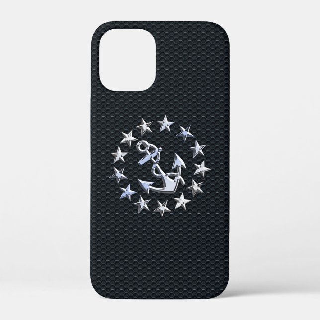 Nautic Yacht Flag Chrome Ensign auf Grille Print Case-Mate iPhone Hülle (Rückseite)