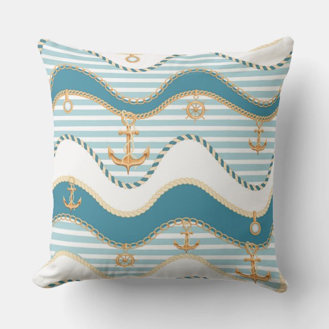 Nautica Outdoor Pillow Kissen (Vorderseite)