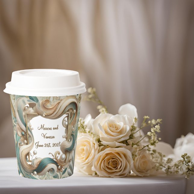 Nautica Pearl Coast Elegance Paper Cup mit Lid Pappbecher (Von Creator hochgeladen)