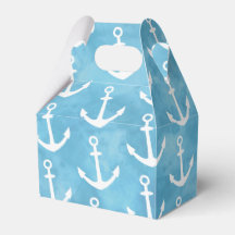 Nautical Anchor Blue Baby Dusche