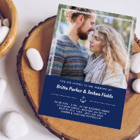 Nautical Anchor & Rope Foto Wedding