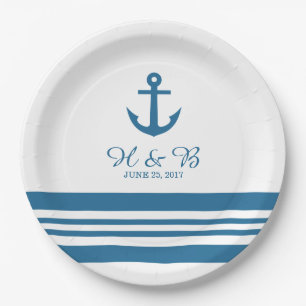 Nautical Anchor Wedding Paper Teller