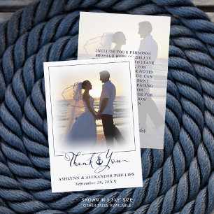Nautical Anchor Wedding Script Danke Ihnen 2 Foto