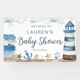 Nautical Baby Showbanner Banner