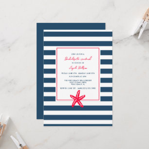 Nautical Beach Bachelorette Weekend Party