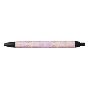 Nautical Beach Collage Hot Pink ID840 Kugelschreiber