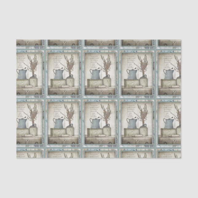 Nautical Beach Design Serie 17 Seidenpapier (Vorderseite)