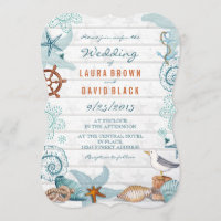 Nautical Beach | Einladung zur Hochzeit