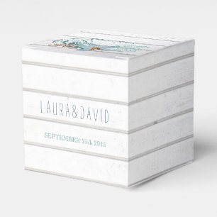 Nautical Beach   GASTGESCHENK HOCHZEIT Geschenkschachtel