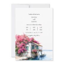 Nautical Beach House mit Hochzeit im Wasser