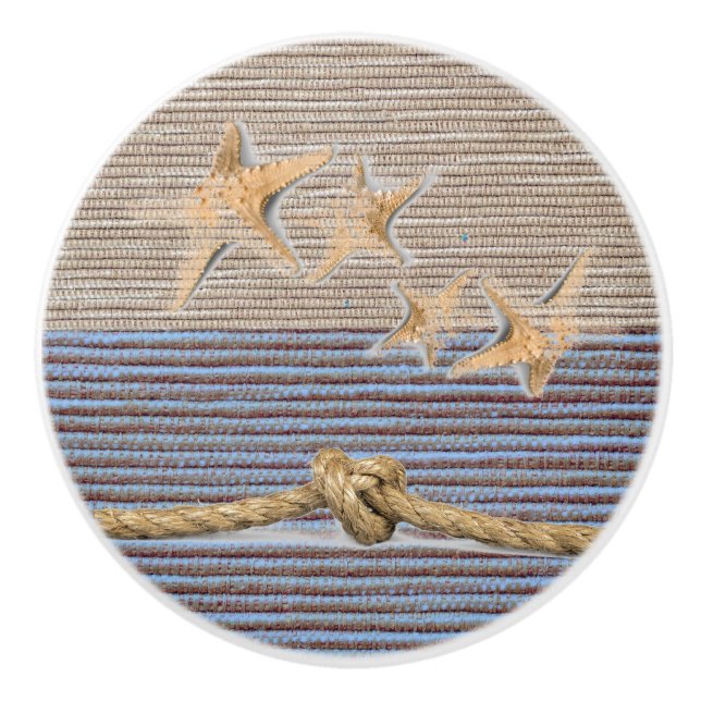 Nautical Beach Keramikknauf (Vorderseite)