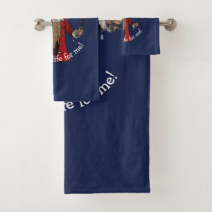 Nautical Blue Boy Party Pirate Badhandtuch Set