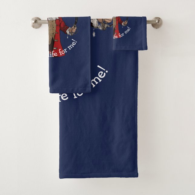 Nautical Blue Boy Party Pirate Badhandtuch Set (Insitu)