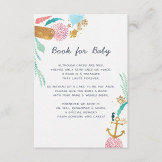 Nautical Book for Baby Begleitkarte