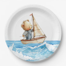 Nautical Boy Sailor Teddy Bears Baby Dusche